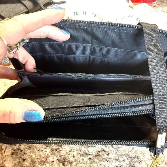 Phoenix clutch purse, shoulder card holder - Picture 8 of 12